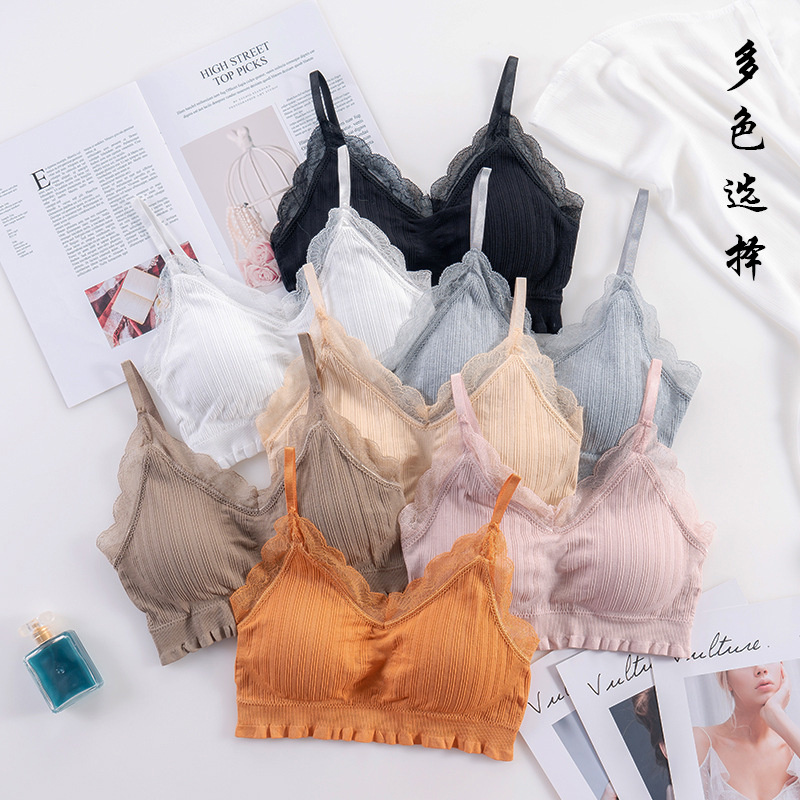 Sheer Bra Lace - 3D ชุดชั้นในเซ็กซี่ไม่มีรอยต่อกีฬา Bra U ประเภท Backless