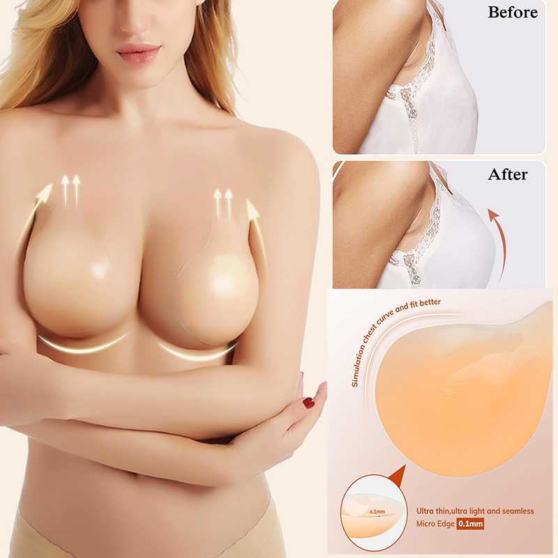 1/2 คู่ผู้หญิง Sticky Bra Push - Backless Bra Sticky บทวิจารณ์และราคา