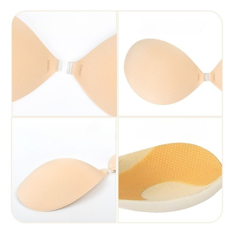 บราดันทรงแบบติดกาว ซิลิโคนเสริ - Backless Bra Sticky บทวิจารณ์และราคา