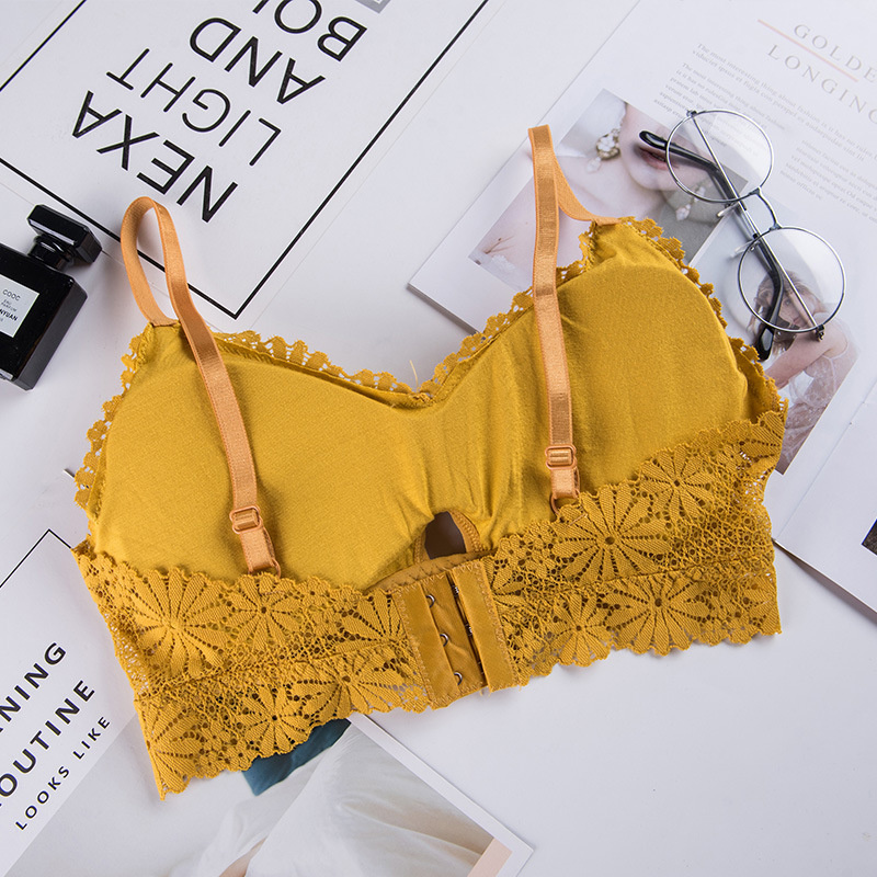 3D ชุดชั้นในลูกไม้สาวเซ็กซี่ชุ - Sheer Bra Lace บทวิจารณ์และราคา