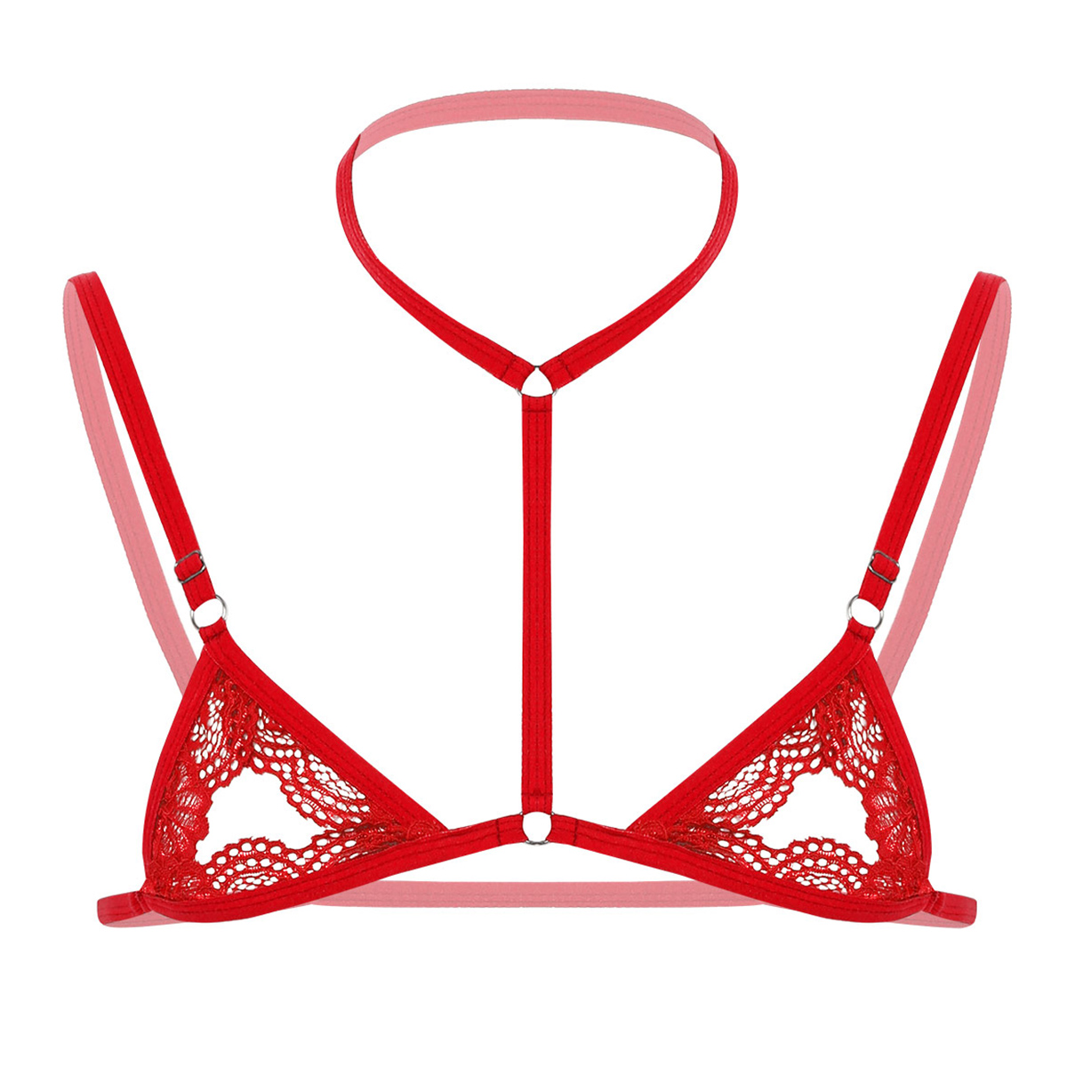 เซ็กซี่ชายสายรัดเร้าอารมณ์ Bra - Sheer Bra Lace บทวิจารณ์และราคา