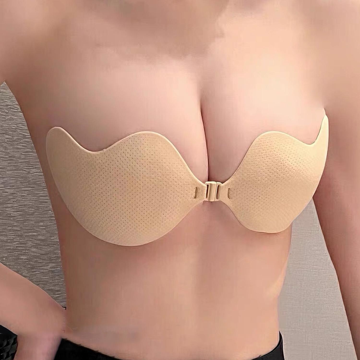 บราไร้สายแบบไม่มีสายสำหรับผู้ห - Push Up Bra Silicone บทวิจารณ์และราคา