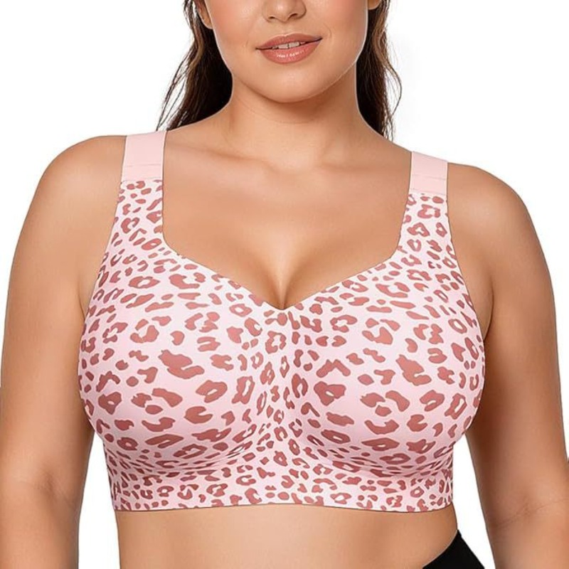 บราเล็ปท์ลายเสือดาว ไม่มีโครง  - Underwire Bra Padded บทวิจารณ์และราคา
