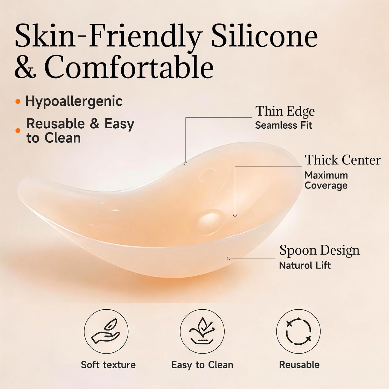 แผ่นปิดจุกนมซิลิโคนแบบมีกาวในต - Backless Bra Sticky บทวิจารณ์และราคา